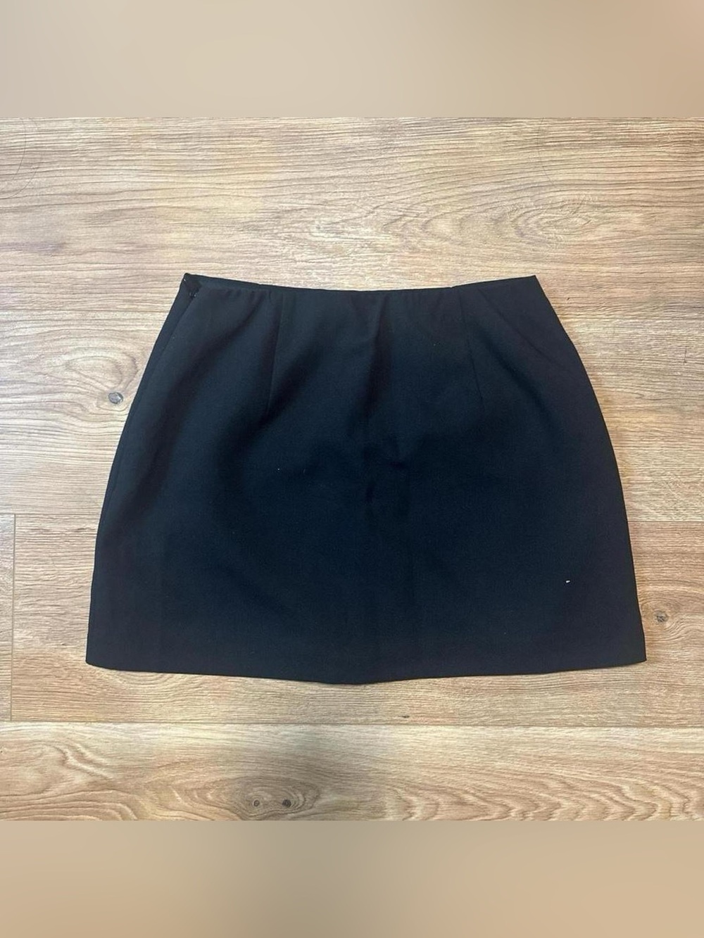 abercrombie black mini skort size S